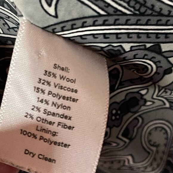 Talbots Wool Blend Lined Blazer - Picture 9 of 9